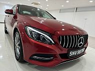 Mercedes Benz C180 Avantgarde R17 LED 2015 Red